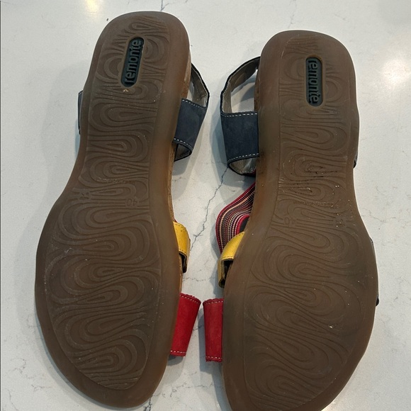 Remonte Juno 57 Multicolored Slingback Sandals Size 40 - Picture 7 of 7